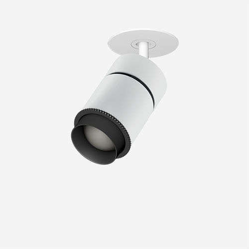 Foco semiencastrado - YORI- ZOOM - Reggiani Illuminazione - LED / circular / curvo