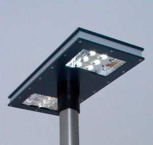 Farola urbana - TABULARE-S (SINGLE / TANDEM) - LECCOR Leuchten GmbH - contemporánea / de aluminio / LED