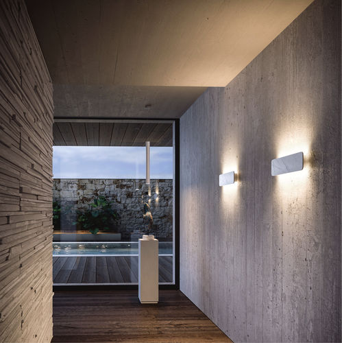Aplique contemporáneo - GEMINI - LINEA LIGHT GROUP - de interior / de aluminio / de PMMA