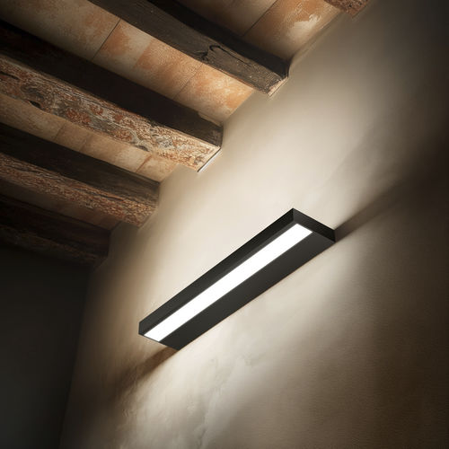 Aplique contemporáneo - Regolo Double - LINEA LIGHT GROUP - de interior / de aluminio / de policarbonato