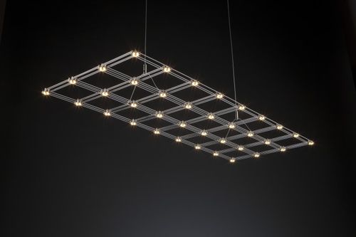 Luminaria suspendida - FRAME - Quasar Holland - LED / rectangular / IP20