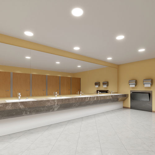 Downlight empotrable - BARI Q - PXF LIGHTING - LED / redondo / IP44