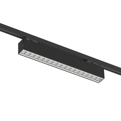 Iluminación de carril LED - SIGMA II - PXF LIGHTING - rectangular / de aluminio / para el sector profesional