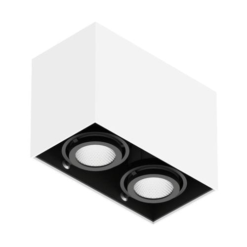 Foco montado en superficie - KARDO MINI NT - PXF LIGHTING - LED / rectangular / IP20
