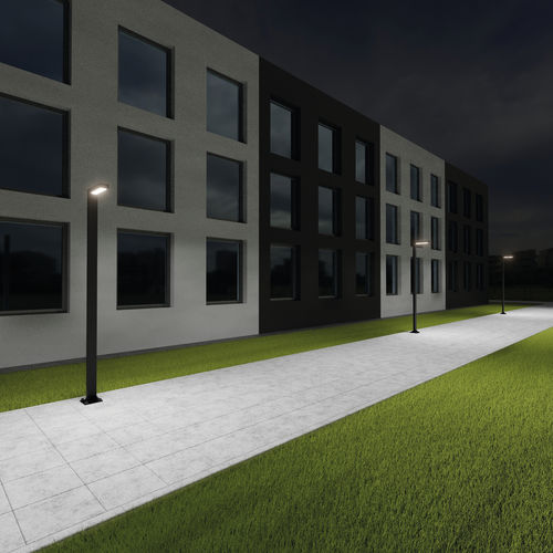 Farola urbana - GREENLIGHT MAX - PXF LIGHTING - contemporánea / de aluminio / LED