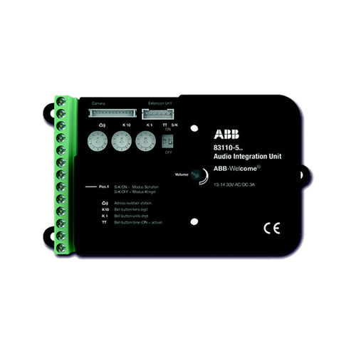 Módulo de interfono negro - ABB Home and Building Automation - residencial / empotrable / de exterior