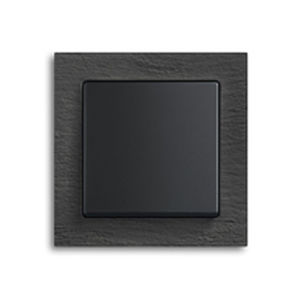 Interruptor basculante - Busch-axcent® pur - ABB Home and Building Automation - empotrable / de vidrio / contemporáneo