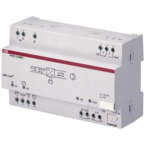 Alimentación eléctrica DC/DC - NTU/S12.2000.1 - ABB Home and Building Automation - KNX