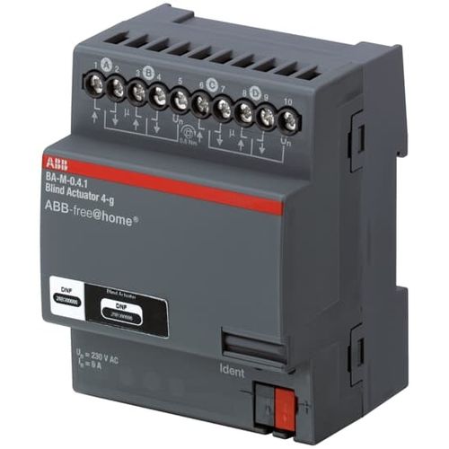 Actuador de persiana en riel DIN - BA-M-0.4.1 - ABB Home and Building Automation - para uso residencial / en riel DIN / de interior