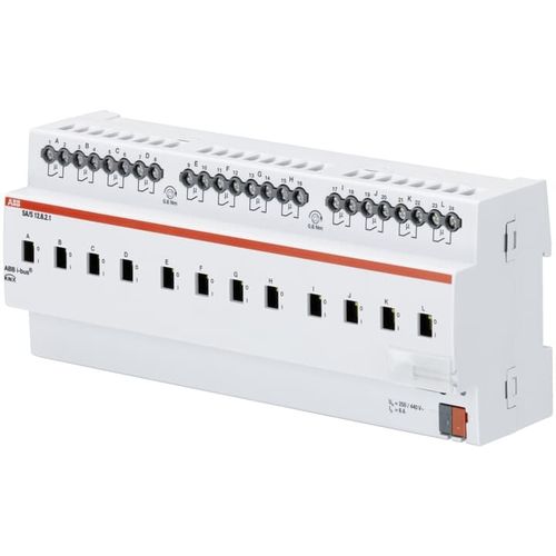 Actuador de conmutación KNX - SA/S12.6.2.1 - ABB Home and Building Automation - en riel DIN / para uso residencial / de interior