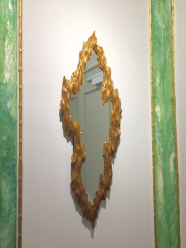 Espejo de pared - KARINA - Christopher Guy - contemporáneo / de caoba / dorado