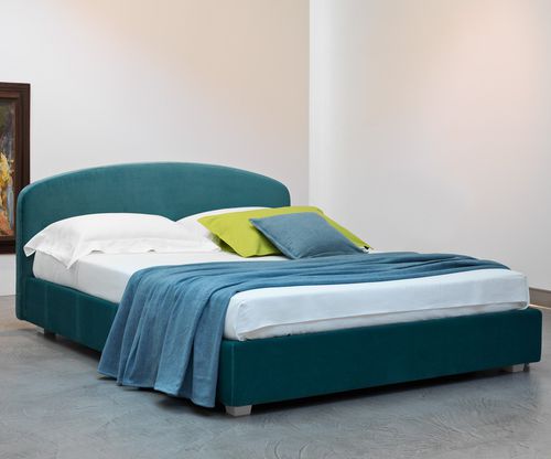 Cama de matrimonio - LINOSA - CASAMANIA HORM - clásica / tapizada / con