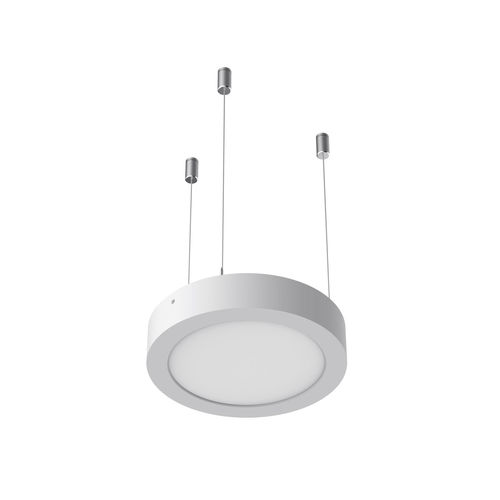 Luminaria suspendida - AIRCOM  - SECOM Iluminacion, - LED / redonda / cuadrada
