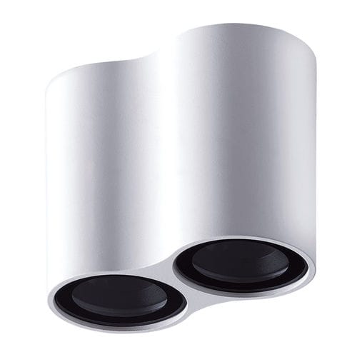 Plafón contemporáneo - INTONO C IN 2.3 - L&L Luce&Light - tubular / de aluminio / LED