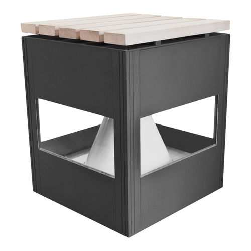 Bolardo de iluminación de jardín - PARK CUBE - Imperial - Factory of Downlights - contemporáneo / de aluminio / de acero inoxidable