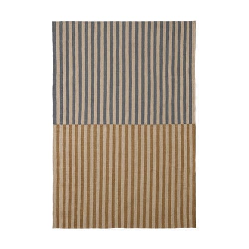 Alfombra contemporánea - Ceras - nanimarquina - de rayas / de lana / rectangular