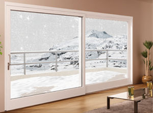 Sistema corredero de puerta - CLIMATECH - AGB - Alban Giacomo Spa - para puerta de cristal