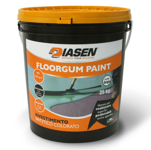 Tratamiento de protección líquido - Floorgum Paint - DIASEN - coloreado / de acabado / hidrófugo