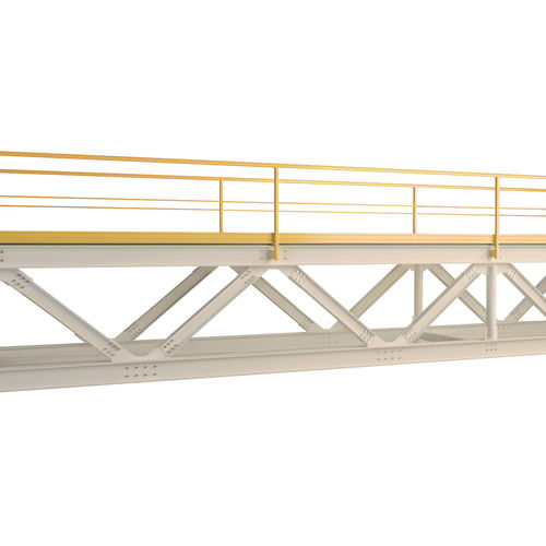 Puente de acero - P-TREX S - FIBRE NET GROUP - de vigas