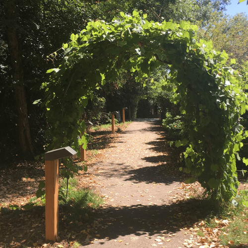 Bolardo de iluminación de jardín - BORNE KASSIO - GROUPE RAGNI - contemporáneo / de acero / de metacrilato