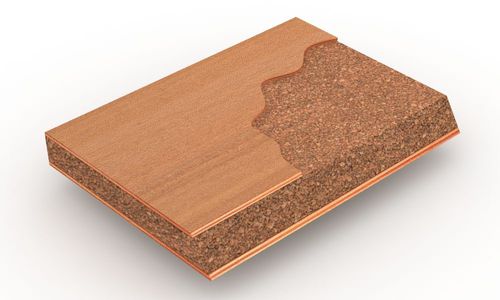 Panel sándwich para interiores - LARIMAR® SG - BELLOTTI - cara de madera / alma de corcho / de alta resistencia