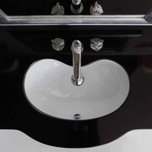 Lavabo bajo encimera - TILAVSP - GSG Ceramic Design - de cerámica / brillante / acabado mate
