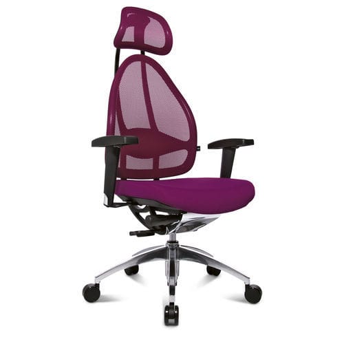 Sillón de oficina de diseño - OPEN ART - Topstar - de textil / de metal / ajustable en altura