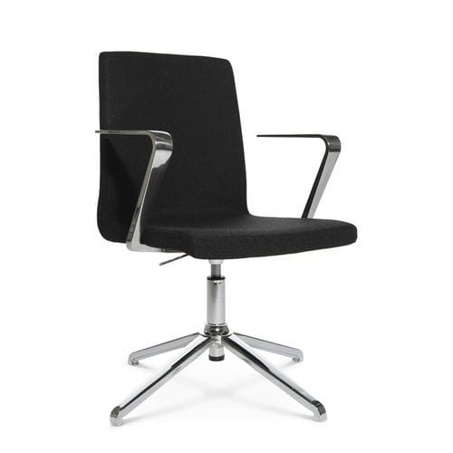 Silla de visita contemporánea - CUBE - Topstar - de interior / de tejido / con base metálica