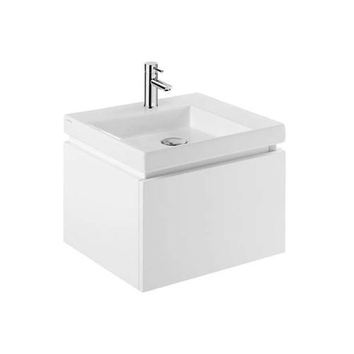 Mueble de lavabo suspendido - Vista : 608 series - Sanindusa - MDF / contemporáneo / sin puerta