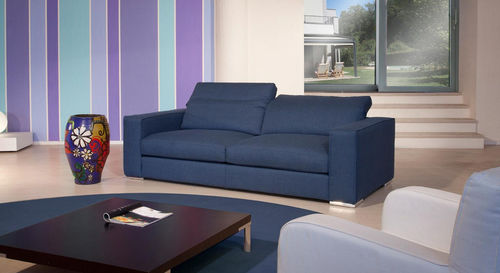 Sofá contemporáneo - CORINTO  - Citterio Meda - de tejido / de cuero / reclinable