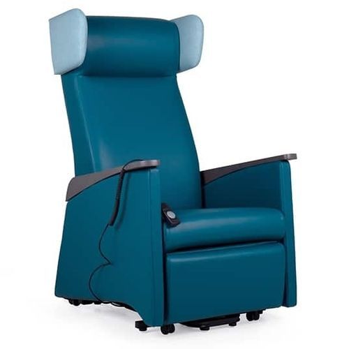 Sillón contemporáneo - KYARA RELAX BRM ELEV - Fenabel- The heart of seating - de cuero / con reposapiés / con orejas