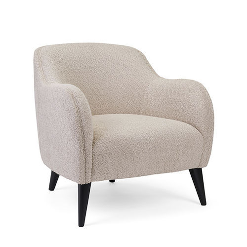 Sillón contemporáneo - GIO - Fenabel- The heart of seating - de tejido / de haya / gris