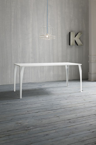 Mesa contemporánea - CHARME - Gaber - de metal / rectangular