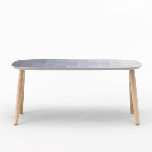 Mesa de centro contemporánea - ASHLEY B - I.T.F. DESIGN SRL - de madera maciza / de fresno / de cerámica