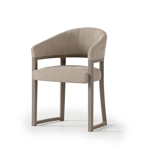 Silla de comedor contemporánea - MY STORY - Malerba - tapizada / de