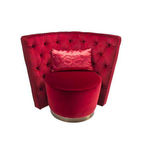 Sillón de diseño original - Voile - Siwa Soft Style Home - de tejido / de madera maciza / de contrachapado