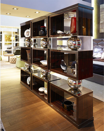 Estantería contemporánea - Spheres - Siwa Soft Style Home - de madera / de metal cromado / para salón