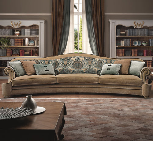 Sofá contemporáneo - Palais Royal - Siwa Soft Style Home - de tejido / marrón / multiplaza