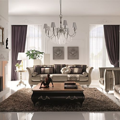 Sofá contemporáneo - First Lady - Siwa Soft Style Home - de tejido / con reposabrazos / con cojín amovible