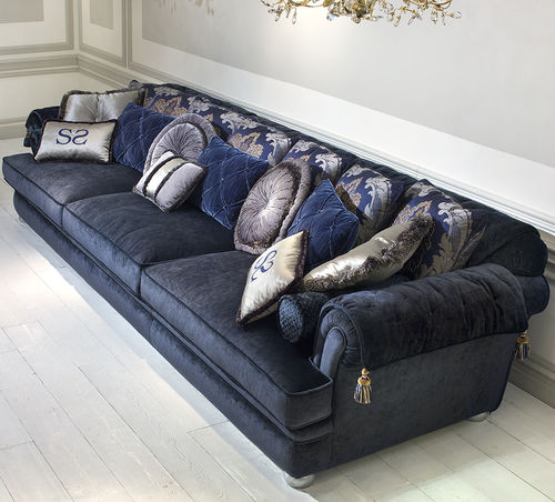 Sofá modular - Eduard - Siwa Soft Style Home - contemporáneo / de tejido / azul
