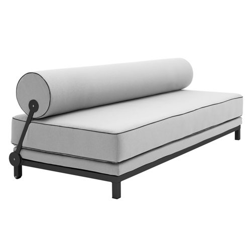Sofá cama SLEEP SOFTLINE gris / azul / rojo