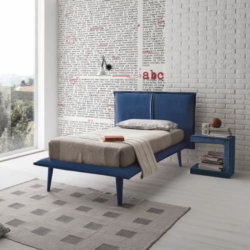 Cama individual - ITACA - Target Point - contemporánea / con cabecero / con base de almacenamiento