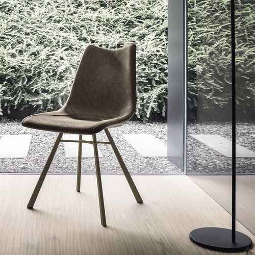 Silla contemporánea - MAIORCA - Target Point - de interior / de tejido / con base metálica lacada