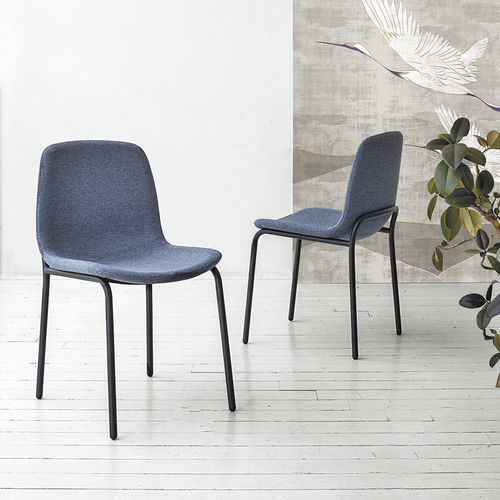 Silla contemporánea - TOKIO - Target Point - de interior / de tejido / con base de hierro