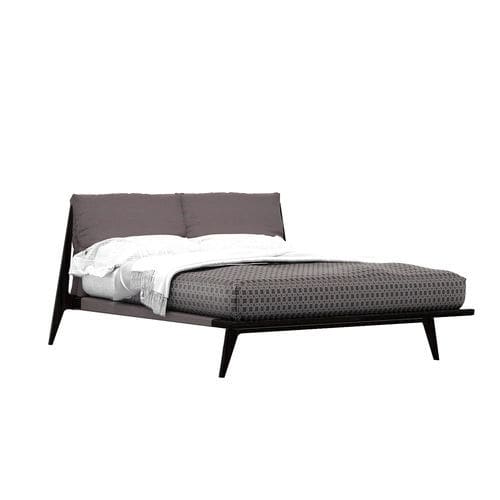 Cama de matrimonio - NAUTILUS - Tonin Casa - contemporánea / con cabecero tapizado / tapizada