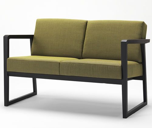 Sofá contemporáneo - Pod - Zilio A&C - de tejido / verde / de haya