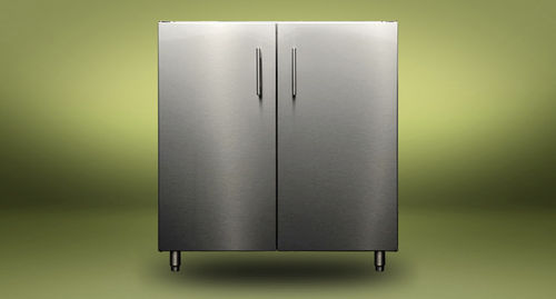 Mueble para fregadero de acero inoxidable - K-SNKDBL-30 - KALAMAZOO