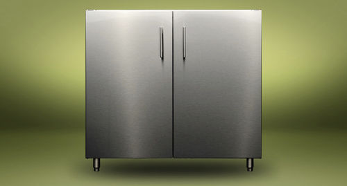 Mueble para fregadero de acero inoxidable - K-SNKDBL-36 - KALAMAZOO