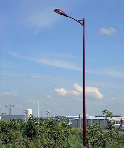 Consola para poste de iluminación de acero - PAROS - Eclatec
