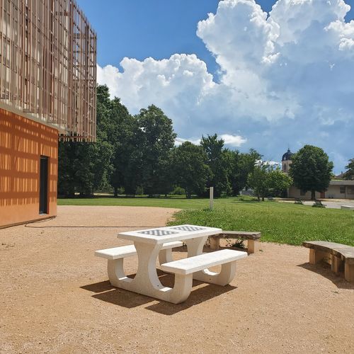 Mesa de ajedrez de exterior - TLFRG - Francioli - contemporánea / para escuela / para universidad